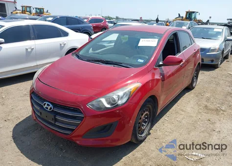 2017 Hyundai Elantra Gt from USA, damaged, VIN KMHD35LH3HU354246